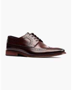 Base London Havisham Brogues - Red