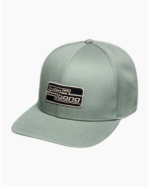 Billabong Walled Snapback Baseball Cap - Green