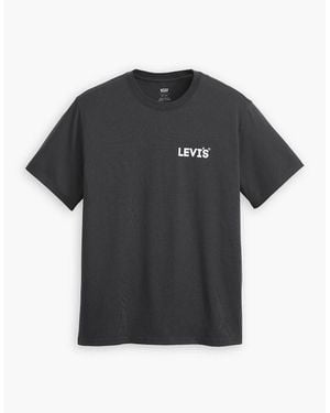 Levi's Levi's Headline Logo Oversized Fit T-Shirt - Black