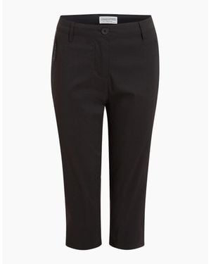 Craghoppers Ladies Kiwi Pro Iii Cropped Trousers - Black