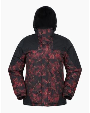 Mountain Warehouse Shadow Ii Printed Ski Jacket - Orange
