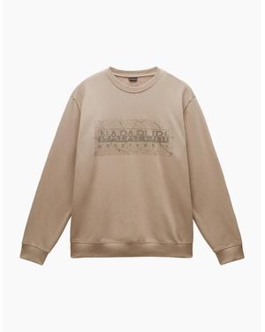 Napapijri S-Albula Crew Sweat - Natural