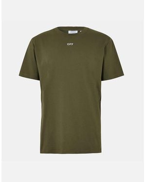 Off-White c/o Virgil Abloh Off Stamp T - Green