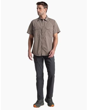 Craghoppers Kiwi Ii Short-Sleeved Shirt - Blue