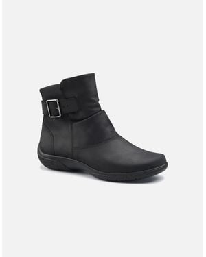 Hotter Rumour Wide Fit Ankle Boots - Black