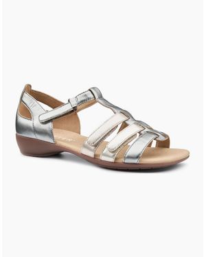 Hotter Solei Wide Sandals - White