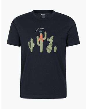 Mountain Warehouse Stay Sharp Graphic T-Shirt - Blue