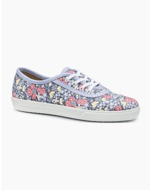 Hotter Mabel Canvas Shoes - Blue