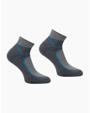 Regatta Ladies Trail Merino Mix Ankle Socks - Blue