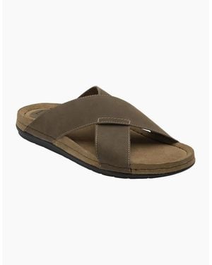 Lotus Salcombe Mule Sandals - Brown