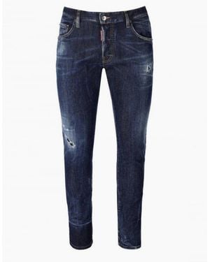 DSquared² Canadian Quality Distressed Jeans - Blue