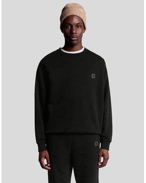 Lyle & Scott Lounge Crew Neck Sweatshirt - Black