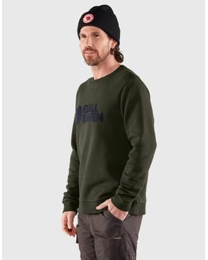 Fjallraven Logo Sweatshirt - Green