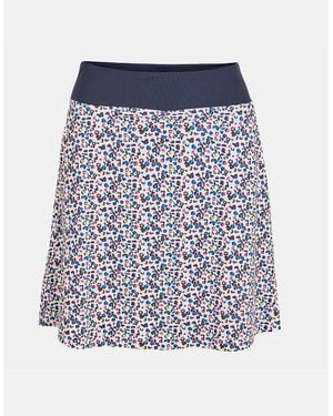Calvin Klein G Mini Abstract Patterned Skort - Blue