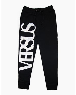 Versus Versace Versus Printed Logo Jogging Trousers - White
