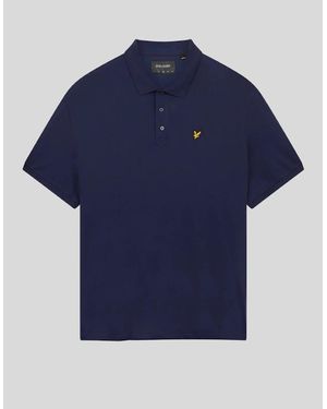 Lyle & Scott Cotton Polo Shirt - Blue