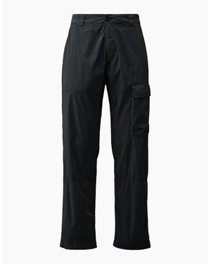C.P. Company 50 Fili Stretch Lens Cargo Trousers - Black
