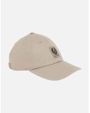 Belstaff Phoenix Logo Cap Dark Sand - Natural