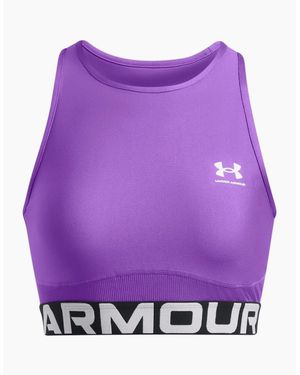 Under Armour Heatgear Crew Neck Snug Fit Tank - Purple
