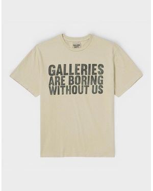 GALLERY DEPT. Boring Logo Tee Archival - Natural