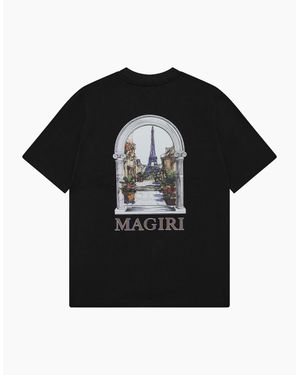 Magrit Archway Printed T-Shirt - Black