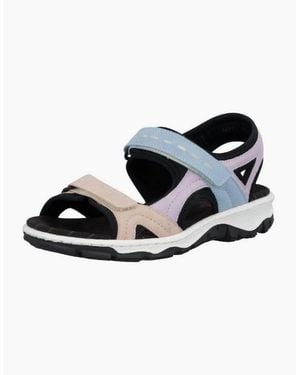 Rieker Walking Sandals 68866-93 - Black