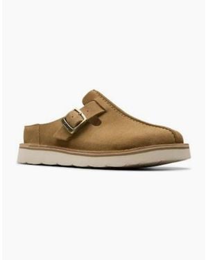 Clarks Solsbury Mule - Brown