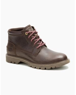 Caterpillar Colorado Mid P312315 Coffee Bean Boots - Brown
