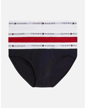 Tommy Hilfiger 3-Pack Signature Cotton Briefs - White