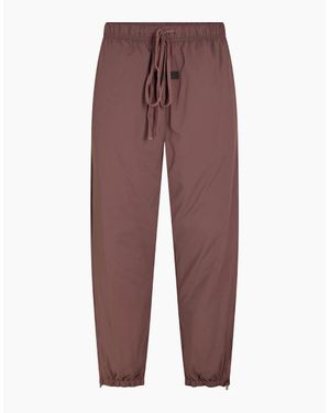 Fear Of God Open Hem Woven Tracksuit Joggers - Purple