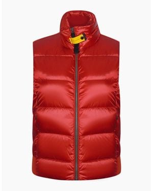Parajumpers Ali Down Gilet Jacket - Red