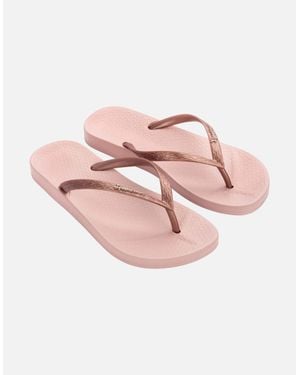 Ipanema Anatomica Tan Vegan Flip Flops - Pink