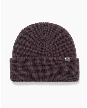 Huf Set Usual Light Plum Beanie Hat - Red