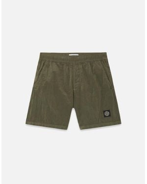 Stone Island S0043 Nylon Swimshorts - Green