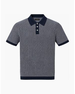 Jack & Jones Jprbluchris Knit Polo Ss Pageant - Blue