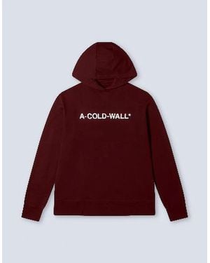 A_COLD_WALL* Essential Hoodie - Red