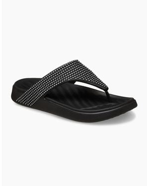 Crocs™ Getaway Triangle Eva Sandals - Black