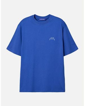 A_COLD_WALL* Chrome T-Shirt - Blue