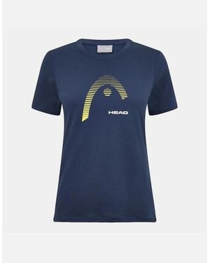 Head Club Lara Crew Neck Short Sleeve T-Shirt - Blue
