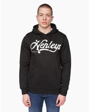 Henleys Scripthen Hoodie - Black