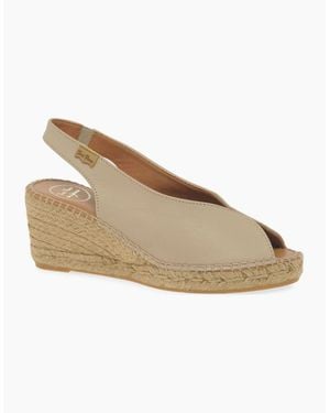 Toni Pons Laila Wedge Heel Espadrille Sandals - Natural