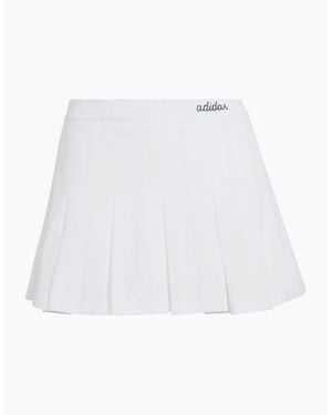 adidas Mini Tennis Skirt - White