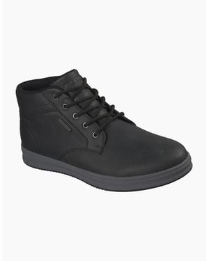 Skechers Palmiro Wallace Ankle Boots - Black
