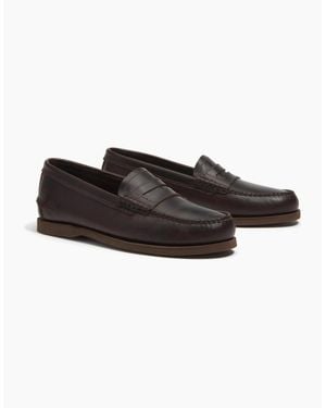 Timberland Full Grain Leather Classic Loafer - Brown