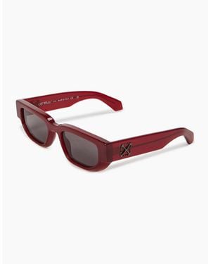 Off-White c/o Virgil Abloh Greeley Sun Sunglasses - Red