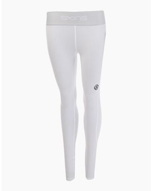 Skins 7/8 Running Athletic Tights - Grey