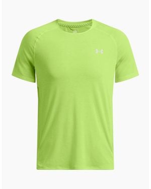 Under Armour Trail Run Raglan Sleeve Competition T-Shirt - Green