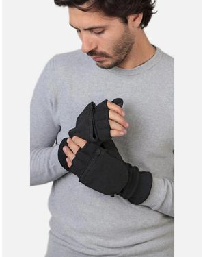 Barts Convertible Mitts Finerless Gloves - Grey