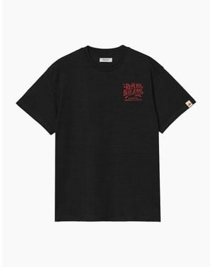 Replay Royal Eagle Back Print T-Shirt - Black