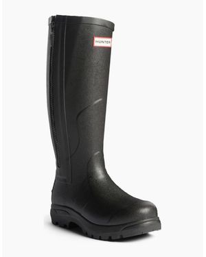 HUNTER Balmoral Mk Ii Zip Wellingtons - Black